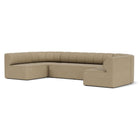 Eave Seamline 4-Seater Curved Sofa