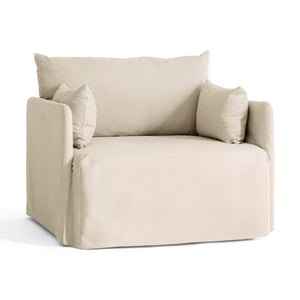 Offset Lounge Chair with Loose Cover