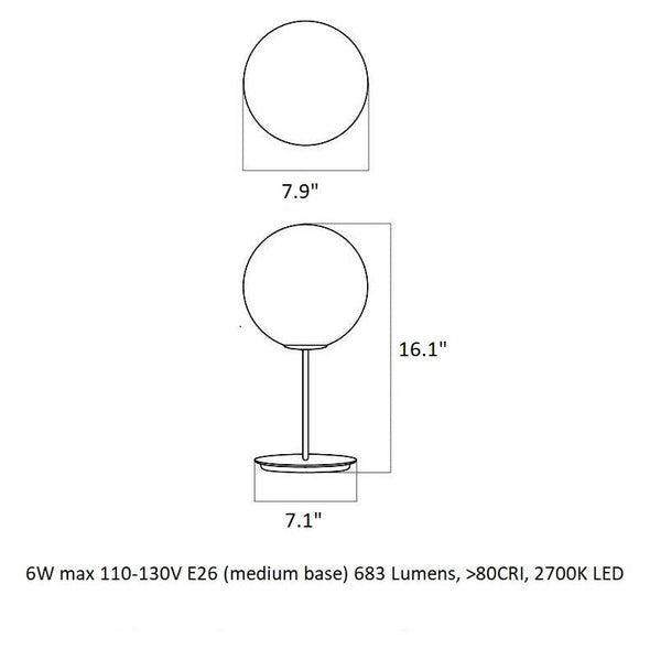 TR Bulb LED Table Lamp