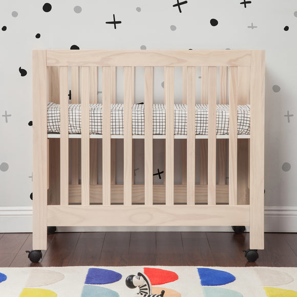 Babyletto origami mini crib natural on sale