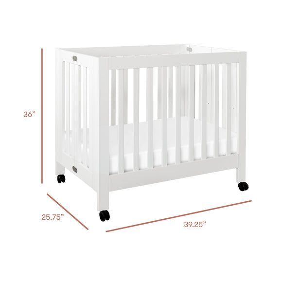 Mini crib dimensions online