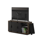 Profile 3-Door Media Storage Console