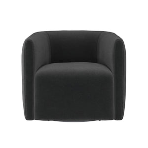 Aline Upholstered Swivel Lounge Chair