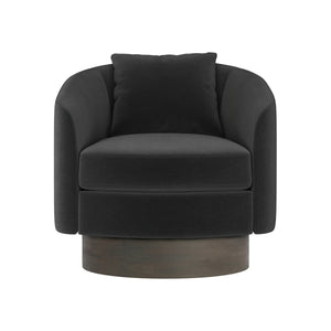 Camino Upholstered Swivel Lounge Chair