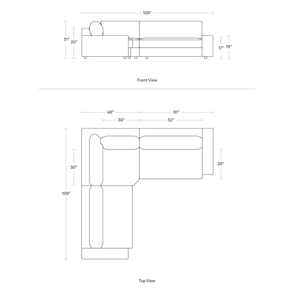 Esker L Sectional Sofa