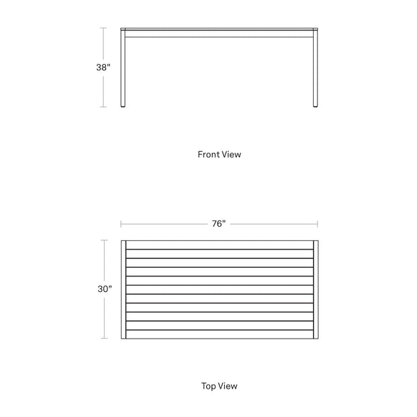 Hold Tight Outdoor Dining Table