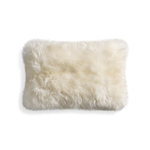 Signal Lumbar Sheepskin Throw Pillow