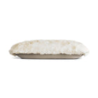 Signal Rectangle Sheepskin Throw Pillow