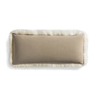 Signal Rectangle Sheepskin Throw Pillow