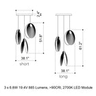 Ama LED Chandelier