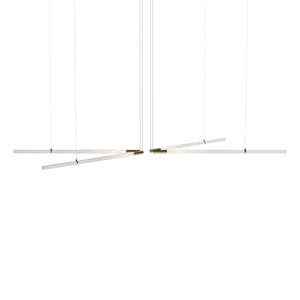 Flare 4-Light LED Chandelier