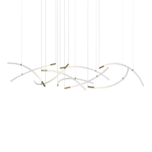 Flare 9-Light LED Chandelier