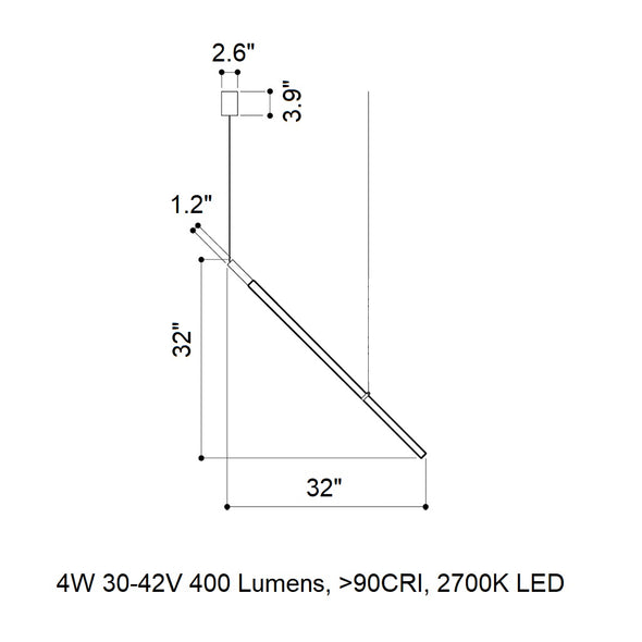 Flare A LED Pendant Light