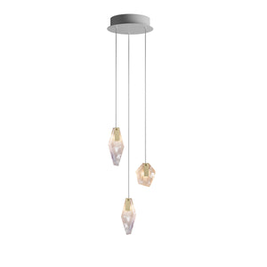 Fragments Round LED Chandelier