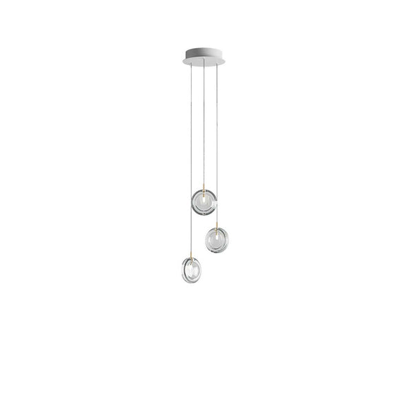 Lens Round LED Chandelier