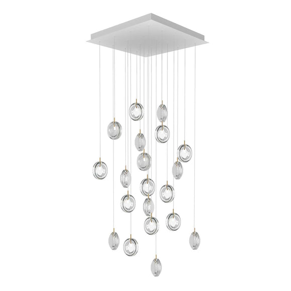 Lens Square LED Chandelier