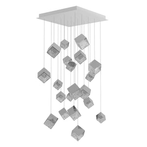 Pyrite Square LED Chandelier