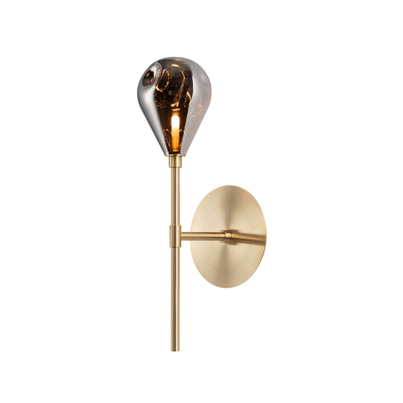 Bomma Soap Mini LED Wall Sconce in Gray Gold