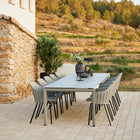 Choice Outdoor Dining Armchair with Metal Legs