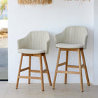 Choice Upholstered Outdoor Stool