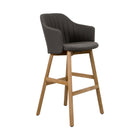 Choice Upholstered Outdoor Stool