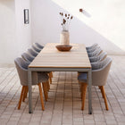 Choice Upholstered Outdoor Dining Armchair