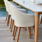 Choice Upholstered Outdoor Dining Armchair