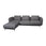 Aura 3-Seater Sofa & Chaise Lounge