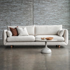 Bloom 3-Seater Sofa with Teak Leg