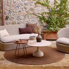 Knit Indoor/Outdoor Round Rug