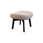 Pace Footstool with Wood Base