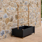 Sticks Outdoor Large Planter Bench