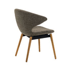 Ella Dining Chair with Wood Legs