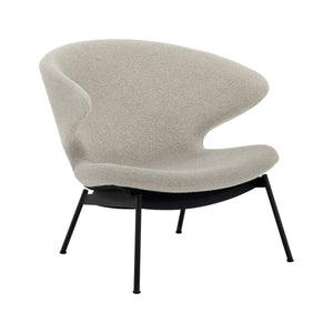 Ella Lounge Chair with Tubular Legs