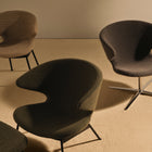 Ella Lounge Chair with Tubular Legs