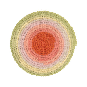 Swirl Round Rug