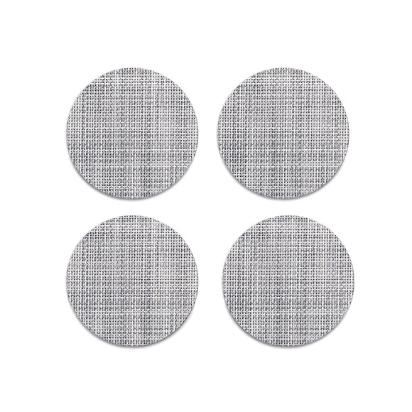 Mini Basketweave Round Coaster (Set of 4)