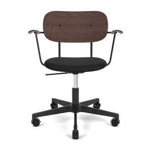 Co Seat Upholstered Task Chair with Armrest