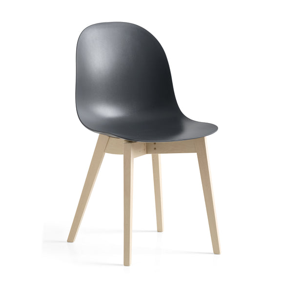 2Modern Base 4 Leg Solid Academy - Chair Wood Connubia -