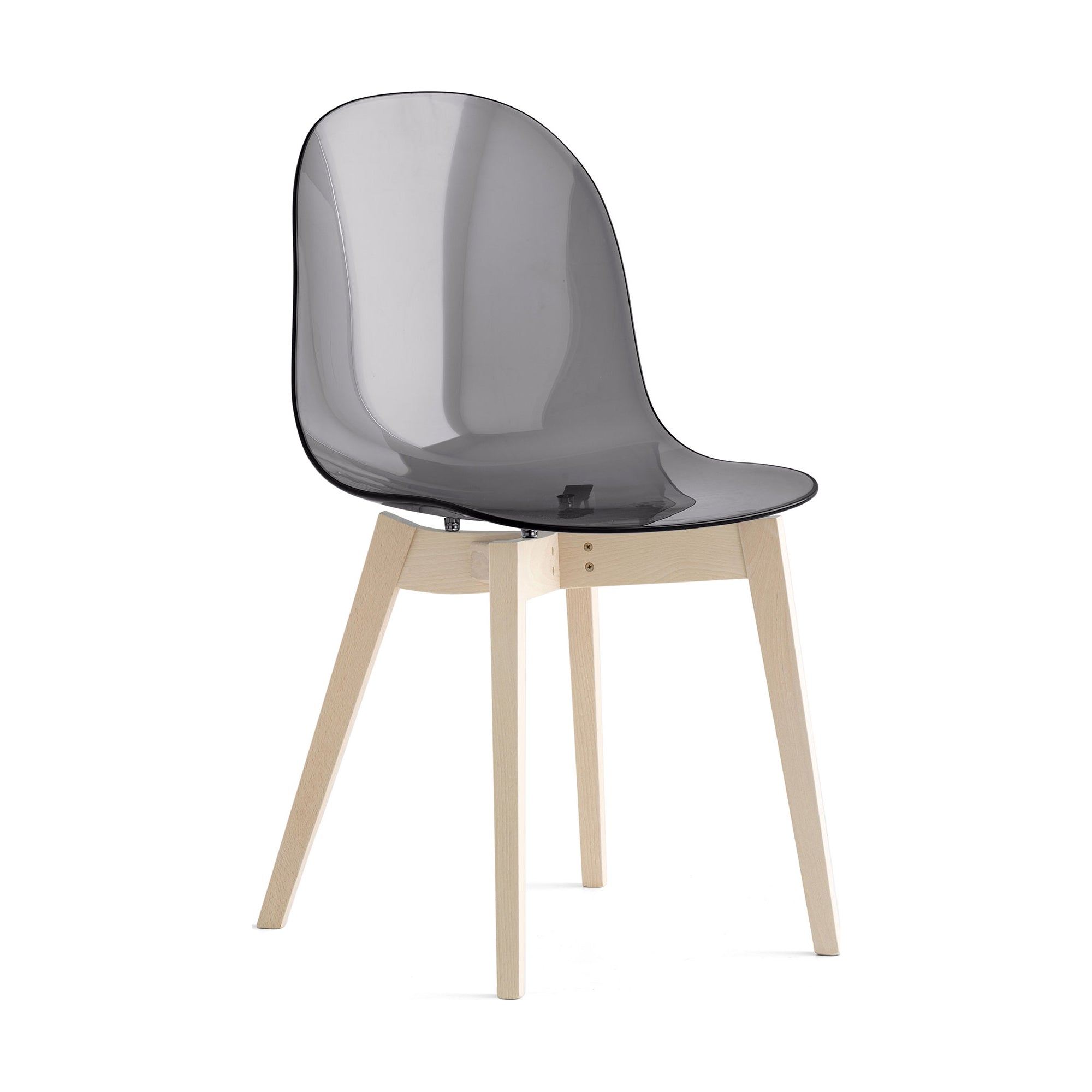 Connubia Academy Chair - 4 2Modern Wood Solid Leg Base 