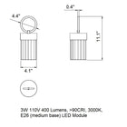 Claretta Outdoor Portable LED Table Lamp