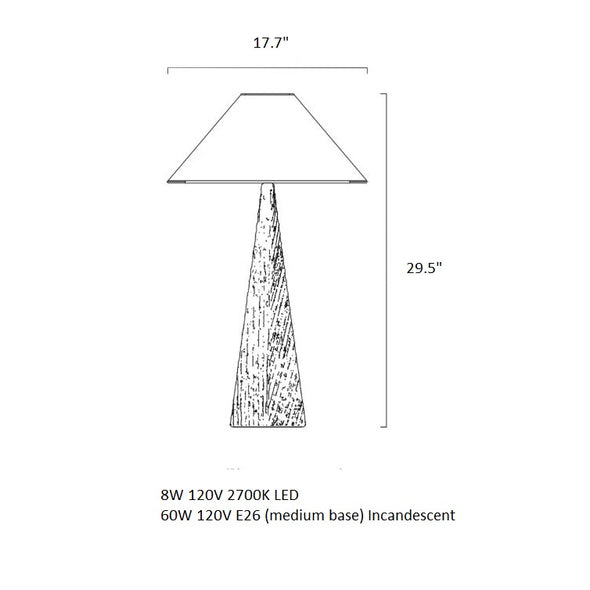 Cubist Table Lamp