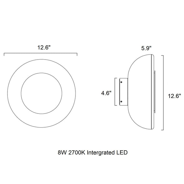 Pendulum LED Wall Sconce