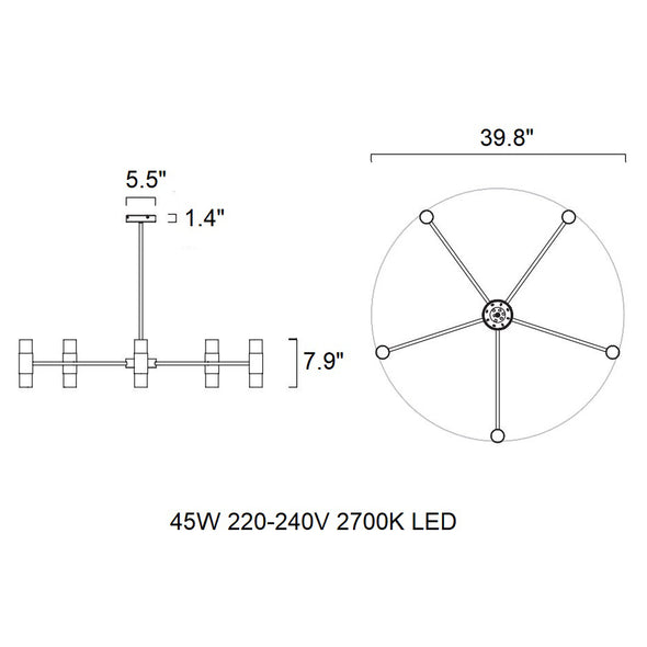 Roma Pendant Light