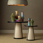 Deanna Raffia Accent Table