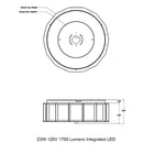 Daze LED Flush Mount