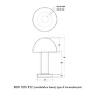 La Gravite Mini Table Lamp