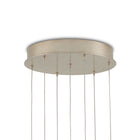 Posh Round Multi Light Pendant Light