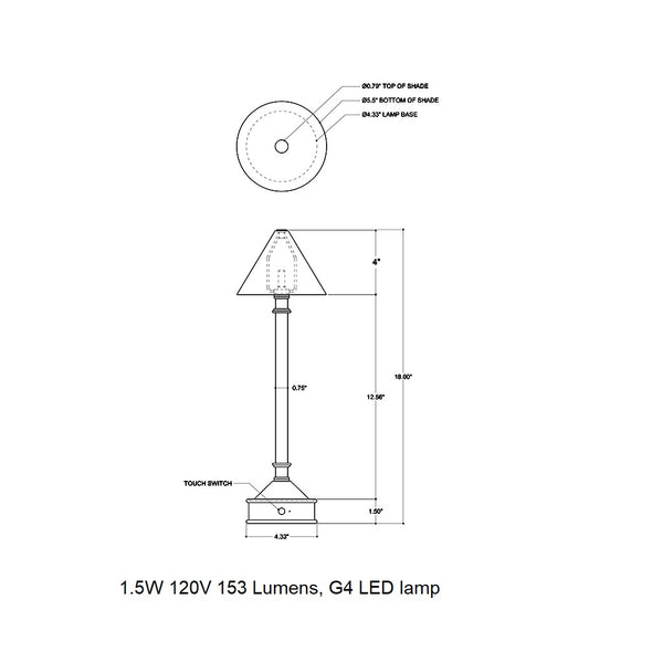 Traipse Portable Table Lamp