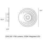 Atmos Pop LED Wall Light